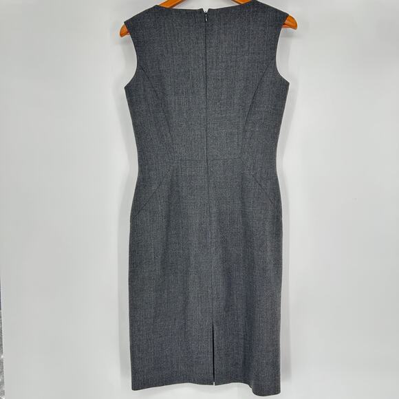 HOBBS LONDON Wool Dress Womens 6 Corpcore Office Professional Business Event - Picture 3 of 6